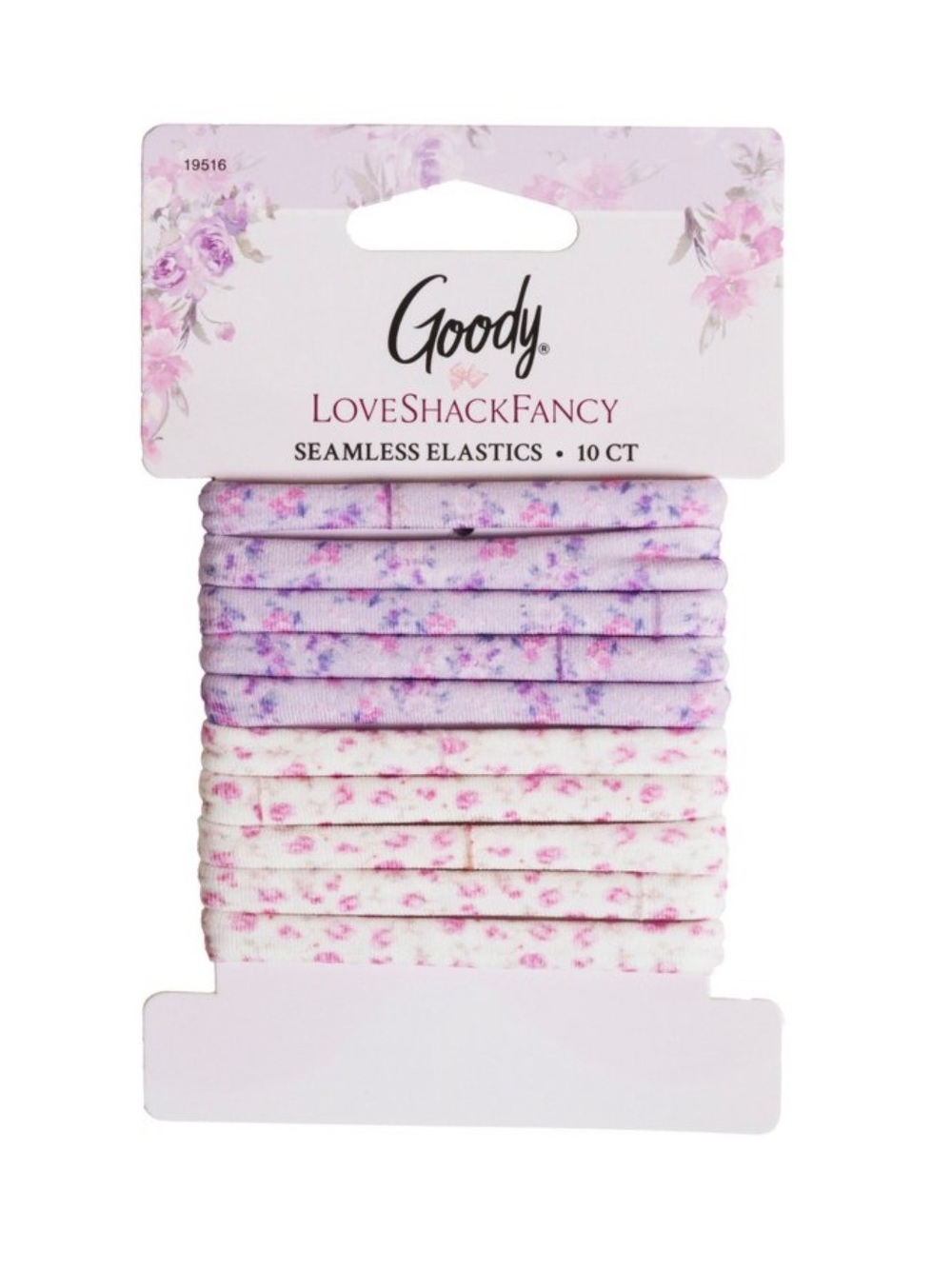 LoveShackFancy x Target Goody Happy Thoughts Ribbon Rosa Seamless Elastic 10pc